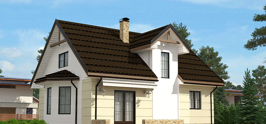 Дом по технологии СИП проект Львов