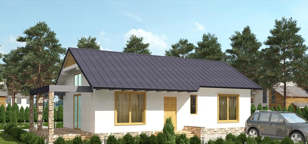 проект дома по канадской технологии Сена