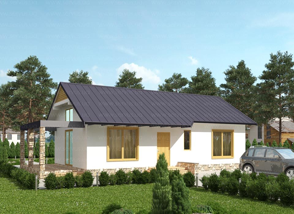 проект дома по канадской технологии Сена