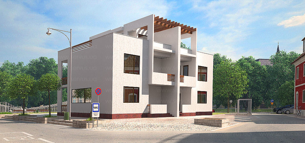 Дом по технологии СИП проект Dallas