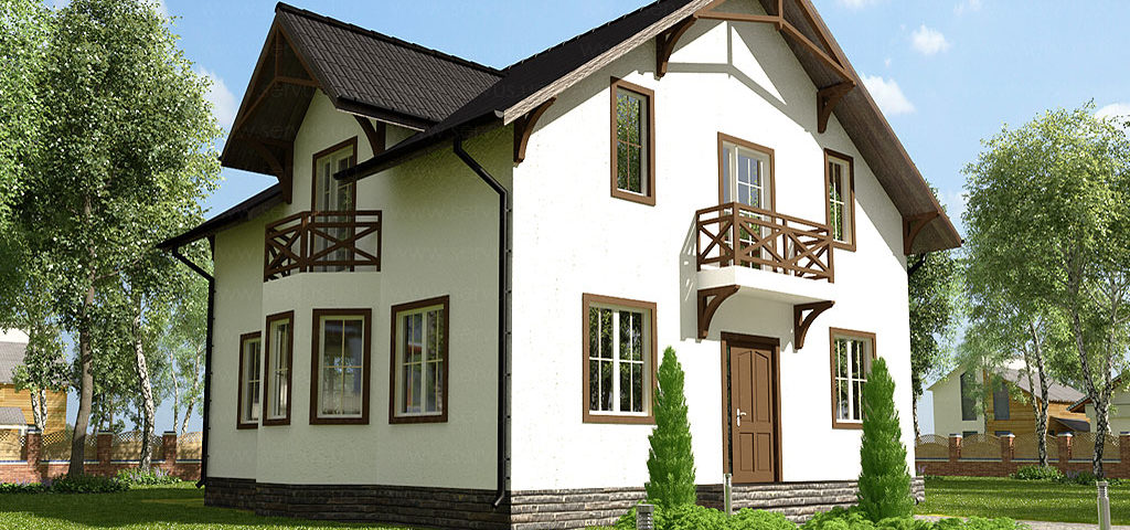 проект дома с мансардой Гармония