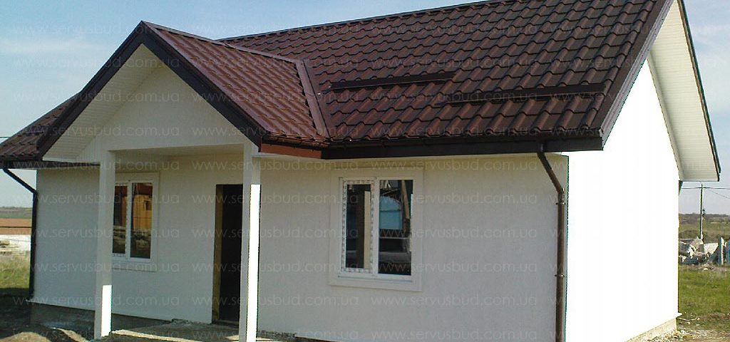 каркасно-панельный дом Колибри