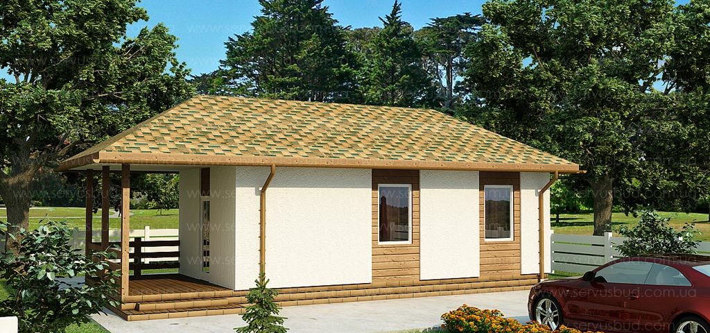 дачный дом по СИП технологии