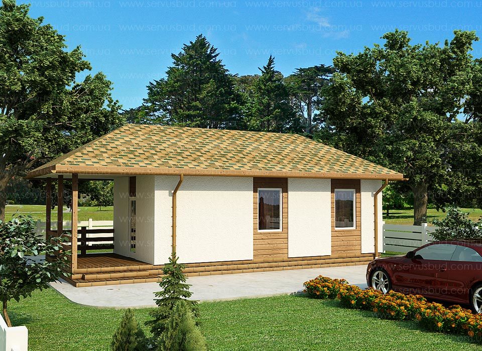 дачный дом по СИП технологии