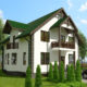 проект дома с мансардой Скус